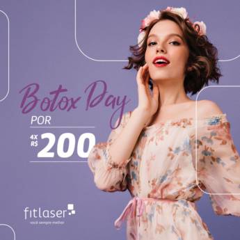 Comprar o produto de BOTOX DAY em Beleza, Estética e Bem Estar em Botucatu, SP por Solutudo