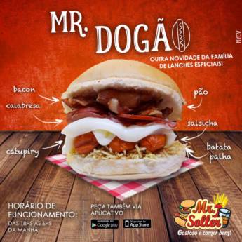 Comprar o produto de mr.dogão em Lanches - Lanchonetes em Botucatu, SP por Solutudo