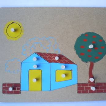 Comprar o produto de ENCAIXE DA CASA em Brinquedos e Hobbies em Gravatá, PE por Solutudo