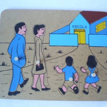 Comprar o produto de ENCAIXE DA FAMÍLIA em Brinquedos e Hobbies em Gravatá, PE por Solutudo