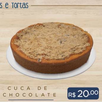 Comprar o produto de Cuca de Chocolate em Cucas e Tortas em Ponta Grossa, PR por Solutudo