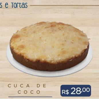 Comprar o produto de Cuca de Coco em Cucas e Tortas em Passo Fundo, RS por Solutudo