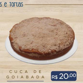 Comprar o produto de Cuca de Goiabada em Cucas e Tortas em Ponta Grossa, PR por Solutudo