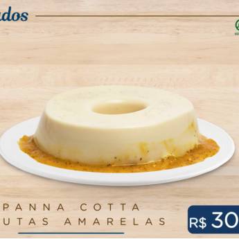 Comprar o produto de Panna Cotta de Frutas Amarelas em Gelados em Ponta Grossa, PR por Solutudo