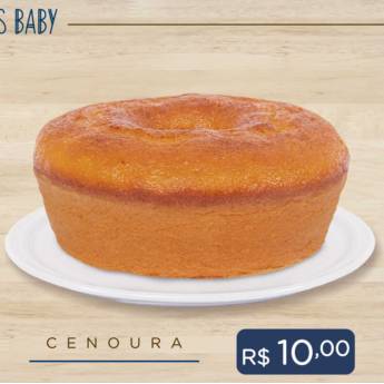 Comprar o produto de Bolo de Cenoura Baby em Bolos Baby em Ponta Grossa, PR por Solutudo