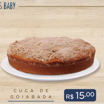 Comprar o produto de Cuca de Goiabada Baby em Bolos Baby em Ponta Grossa, PR por Solutudo