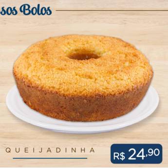 Comprar o produto de Bolo Queijadinha em Bolos Caseiros em Ponta Grossa, PR por Solutudo