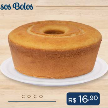 Comprar o produto de Bolo de Coco em Bolos Caseiros em Ponta Grossa, PR por Solutudo