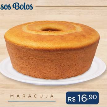 Comprar o produto de Bolo de Maracujá em Bolos Caseiros em Ponta Grossa, PR por Solutudo
