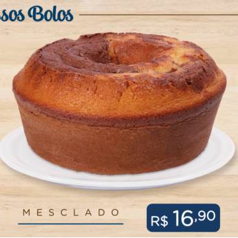 Comprar o produto de Bolo Mesclado em Bolos Caseiros em Ponta Grossa, PR por Solutudo