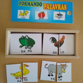 Comprar o produto de FORMANDO PALAVRAS em Jogos Educativos em Gravatá, PE por Solutudo