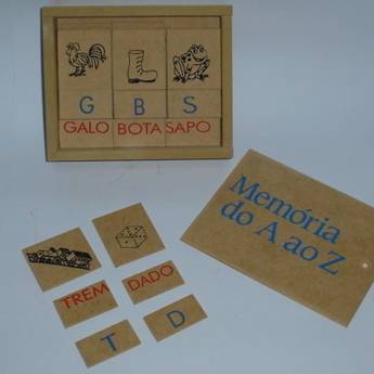 Comprar o produto de MEMÓRIA DE A a Z em Jogos Educativos em Gravatá, PE por Solutudo