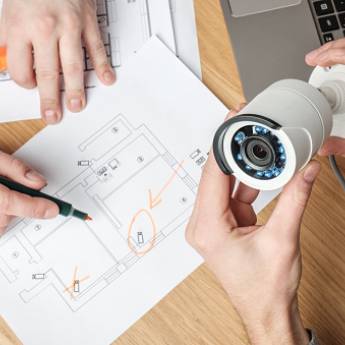 Comprar o produto de Agende sua visita técnica e solicite seu orçamento! em Segurança e Monitoramento em Criciúma, SC por Solutudo