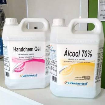 Comprar produto Álcool 70%  em Álcool Etílico pela empresa D Produtos - Limpeza e Restauração em Barra Bonita, SP