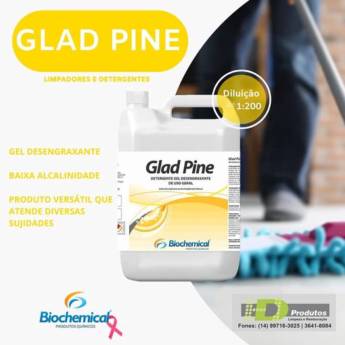 Comprar o produto de Glad Pine: Limpadores e Detergentes em Outros Produtos de Limpeza em Jaú, SP por Solutudo