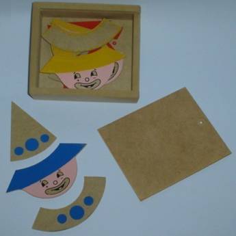 Comprar o produto de QUEBRA-CABEÇA PALHAÇO em Jogos Educativos em Gravatá, PE por Solutudo