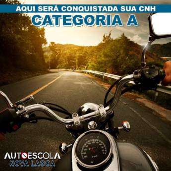 Comprar o produto de CNH - Categoria A em Autoescolas - Centro de Formação Condutores em Lagoa da Prata, MG por Solutudo