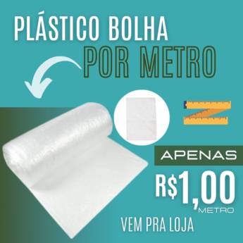 Comprar o produto de Plástico Bolhas - Rei do Plástico  em Plásticos em São José dos Campos, SP por Solutudo