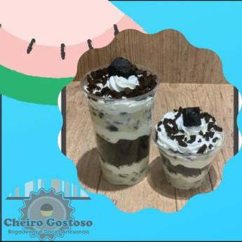 Comprar o produto de Copo da Felicidade de creme galak com negresco  em Bolos e Doces em Bauru, SP por Solutudo