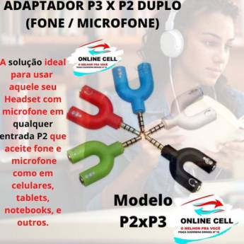 Comprar o produto de Adaptador de Fones em Cabos e Conectores em Penaforte, CE por Solutudo