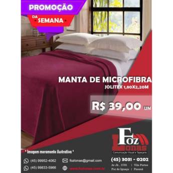 Comprar o produto de Manta de Microfibra  em Manta Magnética em Foz do Iguaçu, PR por Solutudo