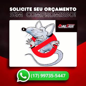 Comprar o produto de Peça já seu orçamento! em Dedetização em Votuporanga, SP por Solutudo