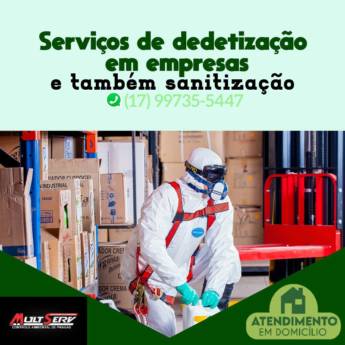 Comprar o produto de Sanitização - Combate ao COVID-19 em Dedetização em Votuporanga, SP por Solutudo