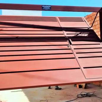Comprar o produto de Portões eletrônicos em Serralherias - Estruturas em Botucatu, SP por Solutudo