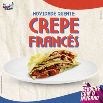 Comprar o produto de Crepe Francês em Açaí em São Paulo, SP por Solutudo