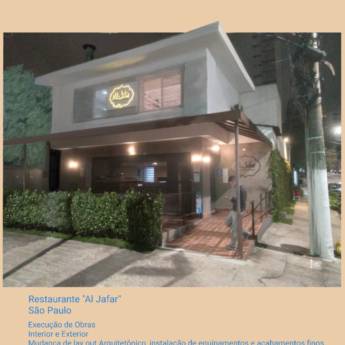 Comprar o produto de Restaurante "All Jafar" em São Paulo manutenção interna e externa de 2015 a 2020 em Construção em São Paulo, SP por Solutudo Comprar o produto de Restaurante "All Jafar" em São Paulo manutenção interna e externa de 2015 a 2020 em Construção em São Paulo, SP por Solutudo