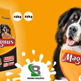 Comprar o produto de Ração Magnus em Ração para Cachorros em Botucatu, SP por Solutudo