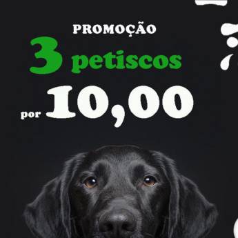 Comprar o produto de Promoção 3 Petiscos  em Ração para Cachorros em Botucatu, SP por Solutudo