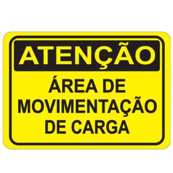 Comprar o produto de Placa de Atenção em Placas de Sinalização em Marília, SP por Solutudo