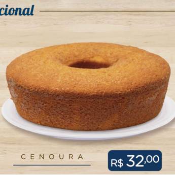 Comprar o produto de Bolo Funcional de Cenoura em Funcional em Passo Fundo, RS por Solutudo
