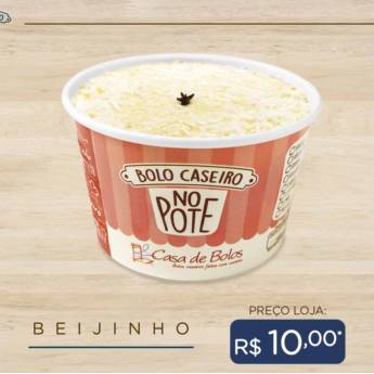 Comprar o produto de Bolo Caseiro no Pote de Beijinho em Bolo no Pote em Passo Fundo, RS por Solutudo