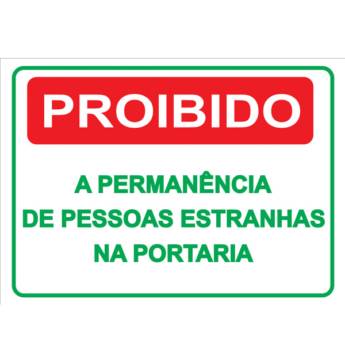 Comprar o produto de PLACAS DE PROIBIDO em Placas de Sinalização em Marília, SP por Solutudo