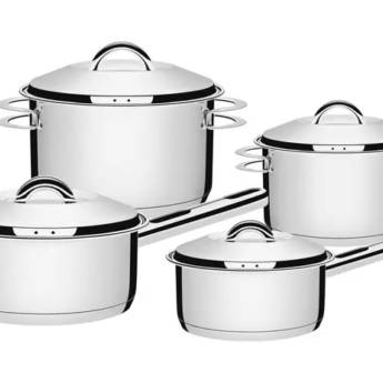 Comprar o produto de Conjunto de Panela 4 Solar 4 peças Tramontina  em Jogos de Panelas pela empresa Casa Vitória em Foz do Iguaçu, PR por Solutudo