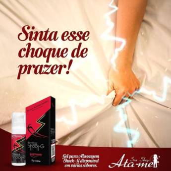 Comprar o produto de ⚡Quer dar aquele choque na relação? Com o SHOCK-G é alta-voltagem de prazer! ⚡ em Lubrificantes em Ribeirão Preto, SP por Solutudo