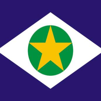 Comprar o produto de Bandeira do Mato Grosso em Bandeiras em Birigui, SP por Solutudo