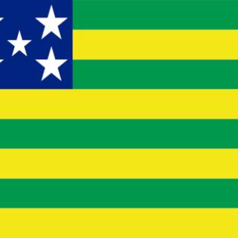 Comprar o produto de Bandeira de Goiás em Bandeiras em Birigui, SP por Solutudo