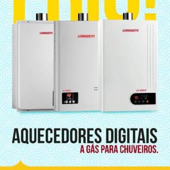 Comprar o produto de Aquecedores Digitais em Aquecedores de Água em Aracaju, SE por Solutudo