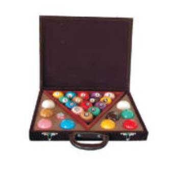 Comprar o produto de Estojo para 2 Jogos de Bolas com Triângulo em Estojos e Bolsas em Niterói, RJ por Solutudo