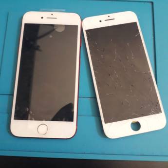 Comprar o produto de Troca de Tela Iphone 7 em Celulares e Acessórios - Consertos em Sumaré, SP por Solutudo