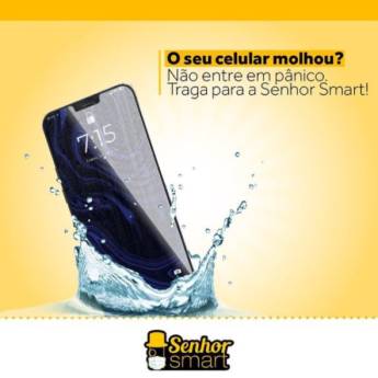 Comprar o produto de Dano por Líquido (Desoxidação) em Celulares e Acessórios - Consertos em Concórdia, SC por Solutudo