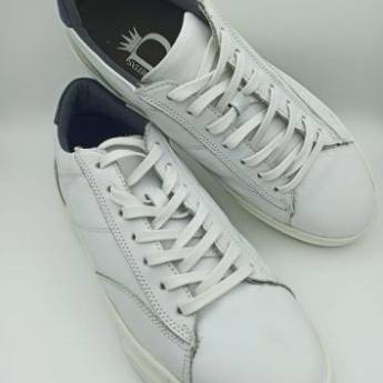 Comprar o produto de SAPATÊNIS COURO ALVEJADO BORDA MARINHO FLY em Sapatênis em Bauru, SP por Solutudo