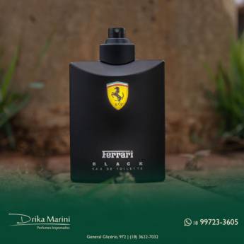 Comprar o produto de Ferrari Black em Perfumes Importados Masculinos em Araçatuba, SP por Solutudo