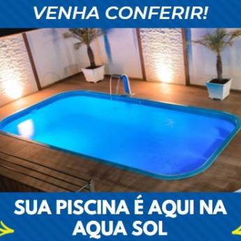 Comprar o produto de Piscina de Vinil - Aqua Sol em Piscinas de Lona e Vinil em Jaú, SP por Solutudo
