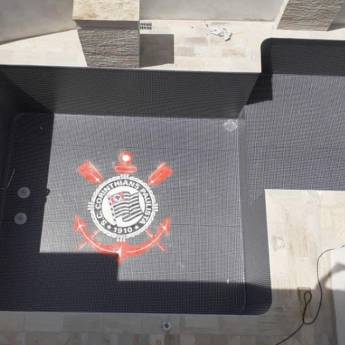 Comprar o produto de Piscina do Corinthians - Aqua Sol em Piscinas de Lona e Vinil em Jaú, SP por Solutudo