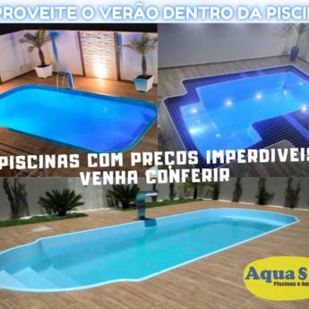 Comprar o produto de Piscinas em Jaú - Aqua Sol em Piscinas de Lona e Vinil em Jaú, SP por Solutudo