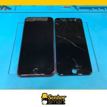 Comprar o produto de Troca de tela iPhone 8 Plus em Celulares e Smartphones em Campo Largo, PR por Solutudo